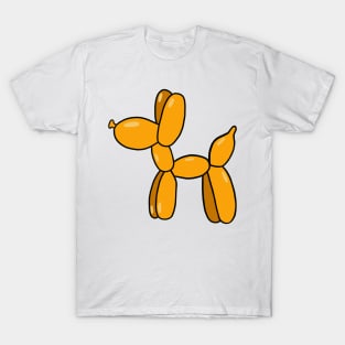 Yellow Balloon Dog T-Shirt